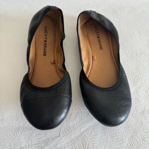 Lucky Brand scrunch fit flats